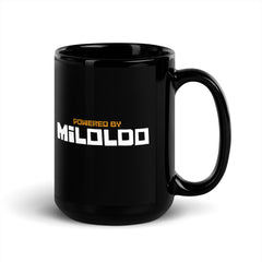 Powered by Miloldo | Taza negra brillante