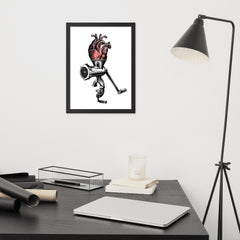 Desamor | Póster con marco