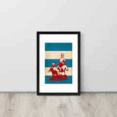 Río Bravo | Póster con marco