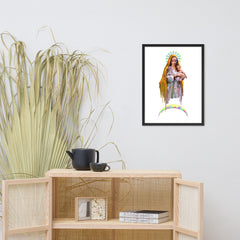 Caridad del Cobre | Póster con marco