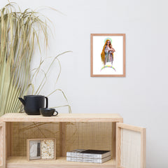 Caridad del Cobre | Póster con marco