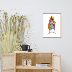 Caridad del Cobre | Póster con marco