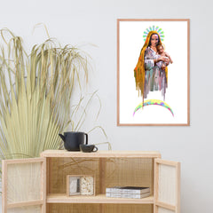 Caridad del Cobre | Póster con marco