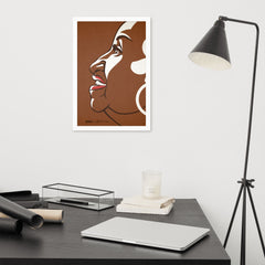 Celia Cruz | Póster con marco