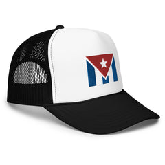 Bandera cubana | Gorra trucker con frontal de espuma