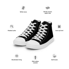 Peso Cubano | Zapatillas de lona de caña alta para hombre