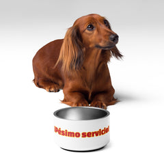 ¡Pésimo servicio! | Plato para mascota