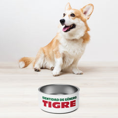 Identidad de género: Tigre | Plato para mascota