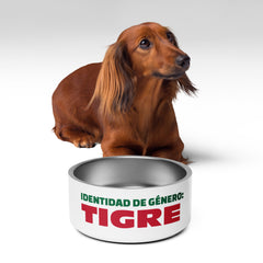 Identidad de género: Tigre | Plato para mascota
