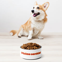 ¡Pésimo servicio! | Plato para mascota