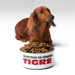 Identidad de género: Tigre | Plato para mascota