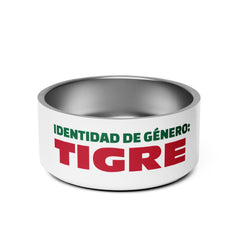 Identidad de género: Tigre | Plato para mascota