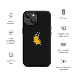 Mango | Fondo Negro | Funda dura para iPhone