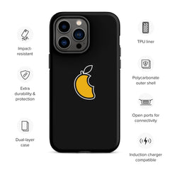 Mango | Fondo Negro | Funda dura para iPhone