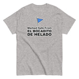 Marked Safe From El Bocadito de Helado | Camiseta clásica unisex
