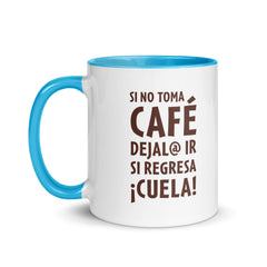 Déjala ir | Taza color interior