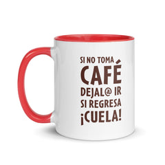 Déjala ir | Taza color interior