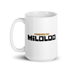 Powered by Miloldo | Taza blanca brillante