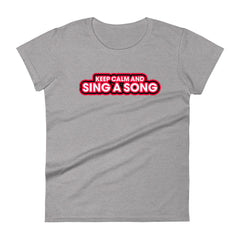 Sing A Song | Camiseta de manga corta para mujer