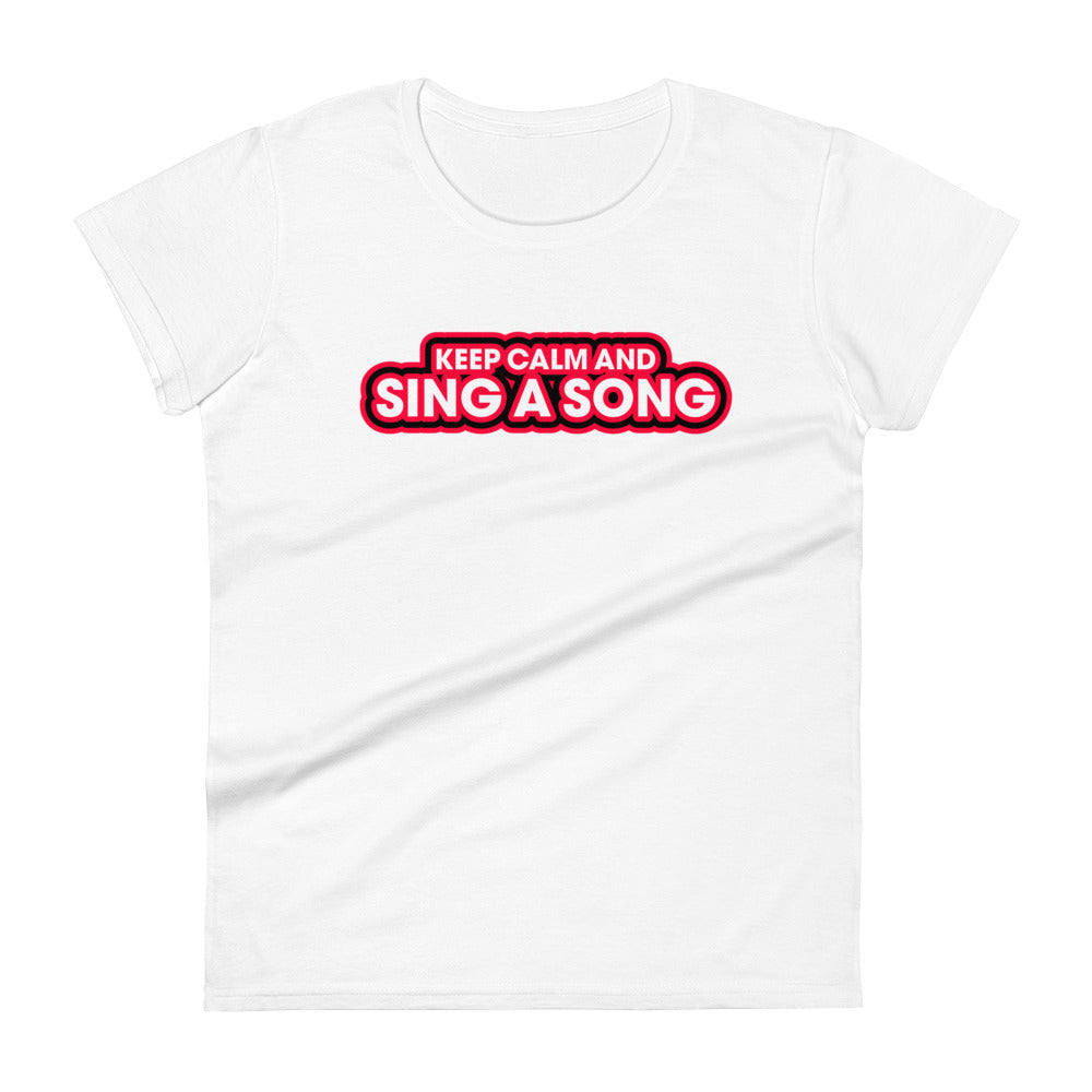 Sing A Song | Camiseta de manga corta para mujer