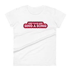 Sing A Song | Camiseta de manga corta para mujer
