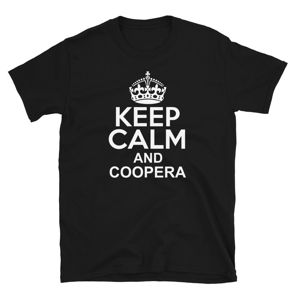 Keep Calm and Coopera | Camiseta de manga corta unisex - Gozanding | Online Store