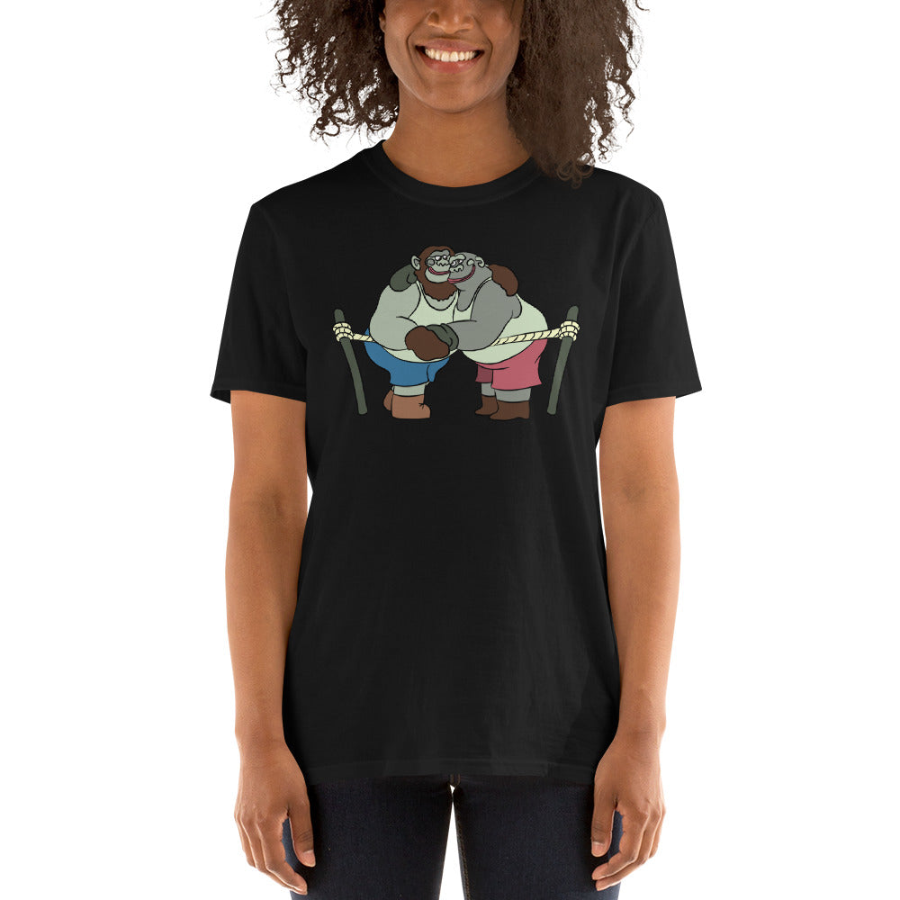 Pancho Gorilón & Alfonso Chimpancé | Camiseta de manga corta unisex - Gozanding | Online Store