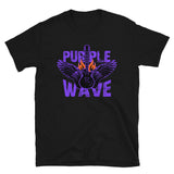 Purple Wave Dark Theme | Camiseta de manga corta unisex - Gozanding | Online Store