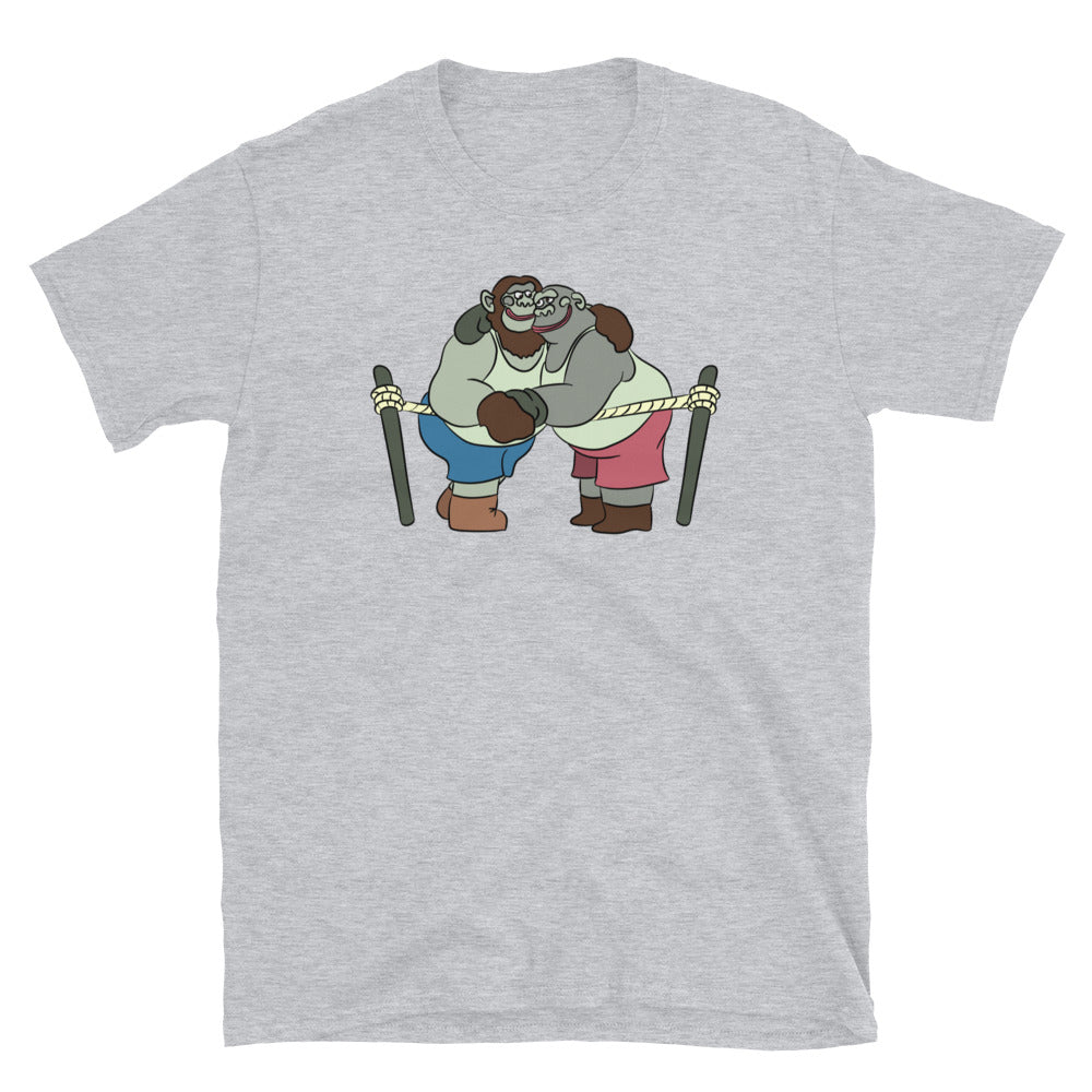 Pancho Gorilón & Alfonso Chimpancé | Camiseta de manga corta unisex - Gozanding | Online Store