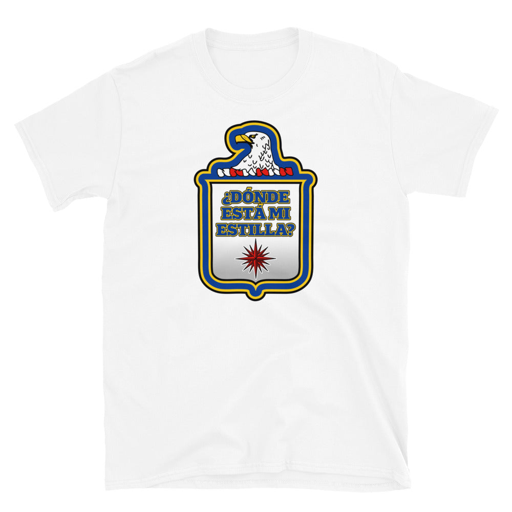 ¿Dónde está mi estilla? | Camiseta de manga corta unisex - Gozanding | Online Store
