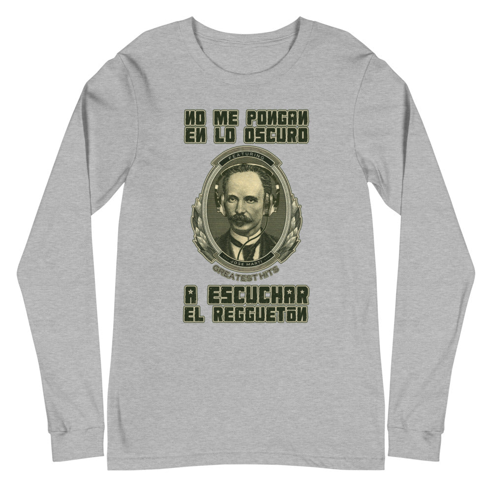 No me pongan en lo oscuro | Camiseta manga larga unisex - Gozanding | Online Store