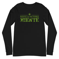 Hasta la Victoria Miente | Camiseta manga larga unisex - Gozanding | Online Store