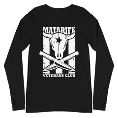 Matarife Veterans Club | Camiseta oscura manga larga unisex - Gozanding | Online Store