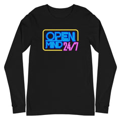 Open Mind 24/7 | Camiseta manga larga unisex - Gozanding | Online Store