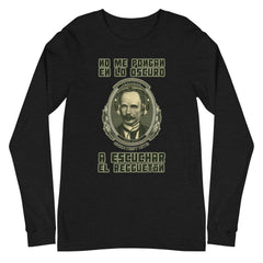 No me pongan en lo oscuro | Camiseta manga larga unisex - Gozanding | Online Store
