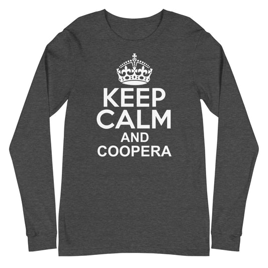 Keep Calm and Coopera | Camiseta manga larga unisex - Gozanding | Online Store
