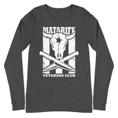 Matarife Veterans Club | Camiseta oscura manga larga unisex - Gozanding | Online Store
