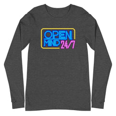 Open Mind 24/7 | Camiseta manga larga unisex - Gozanding | Online Store