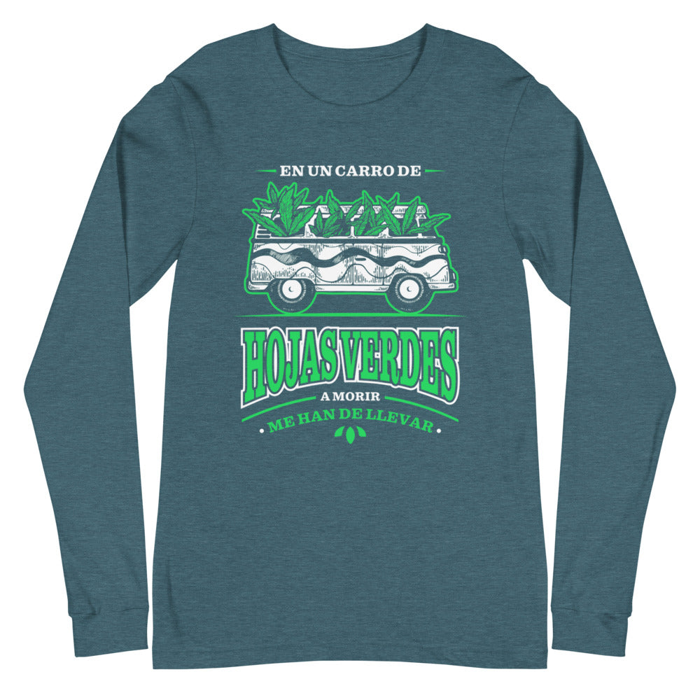 En un carro de Hojas Verdes | Camiseta manga larga unisex - Gozanding | Online Store