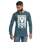 Matarife Veterans Club | Camiseta oscura manga larga unisex - Gozanding | Online Store