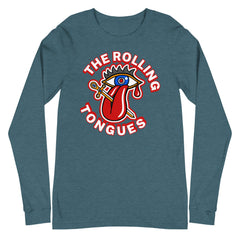 The Rolling Tongues | Camiseta manga larga unisex - Gozanding | Online Store