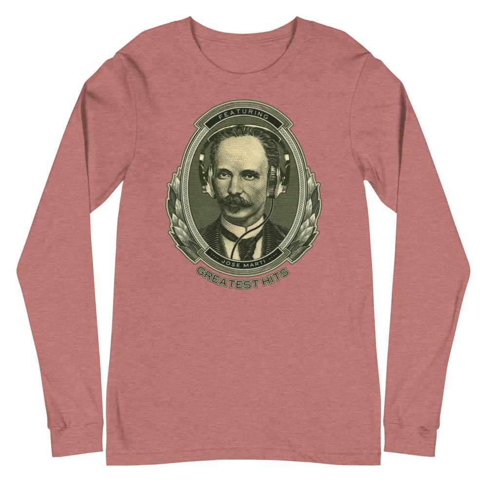 José Martí Greatest Hits | Camiseta manga larga unisex - Gozanding | Online Store