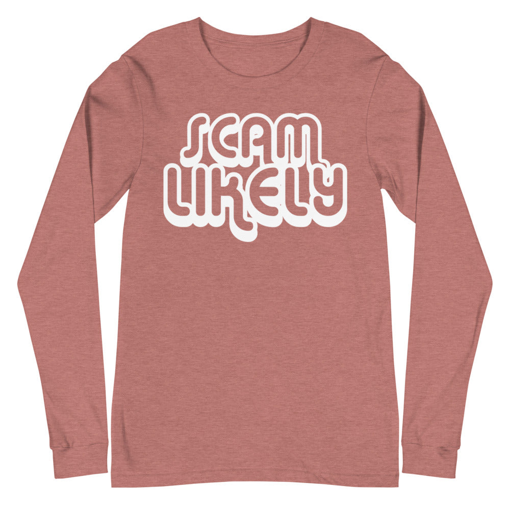 Scam Likely | Camiseta manga larga unisex - Gozanding | Online Store