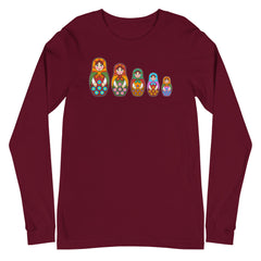 Matrioshka | Camiseta manga larga unisex - Gozanding | Online Store