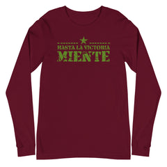 Hasta la Victoria Miente | Camiseta manga larga unisex - Gozanding | Online Store