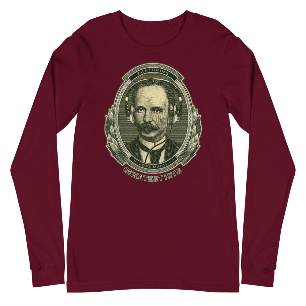 José Martí Greatest Hits | Camiseta manga larga unisex - Gozanding | Online Store