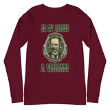 No me pongan en lo oscuro | Camiseta manga larga unisex - Gozanding | Online Store