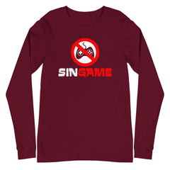 Sin Game | Camiseta manga larga unisex - Gozanding | Online Store