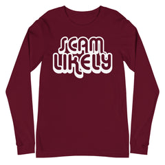 Scam Likely | Camiseta manga larga unisex - Gozanding | Online Store