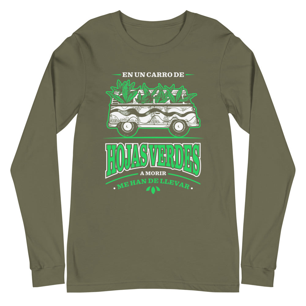 En un carro de Hojas Verdes | Camiseta manga larga unisex - Gozanding | Online Store